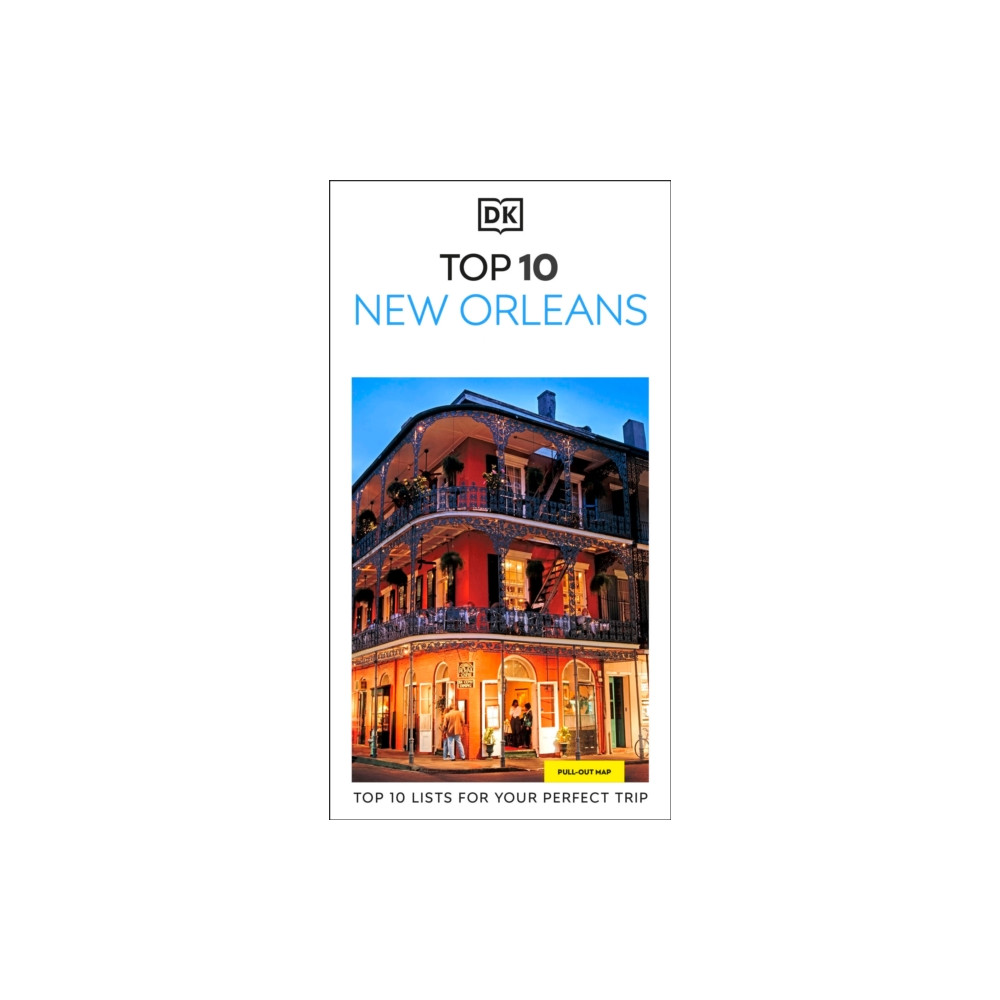 Produktbild för DK Top 10 New Orleans (häftad, eng)