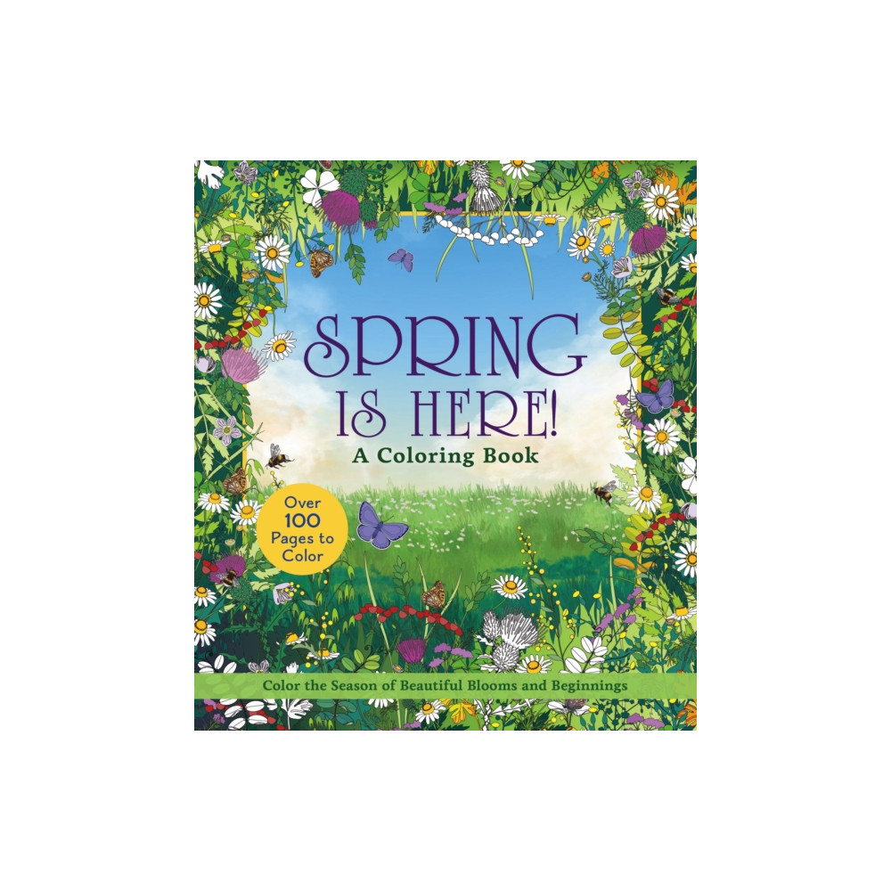 Produktbild för Spring is Here! A Coloring Book (häftad, eng)