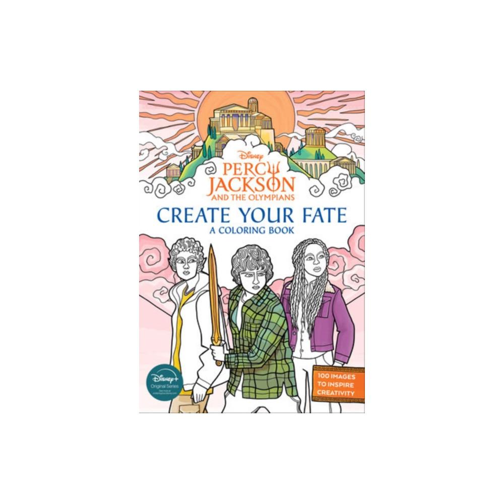 Produktbild för Percy Jackson and the Olympians: Create Your Fate: A Coloring Book (häftad, eng)