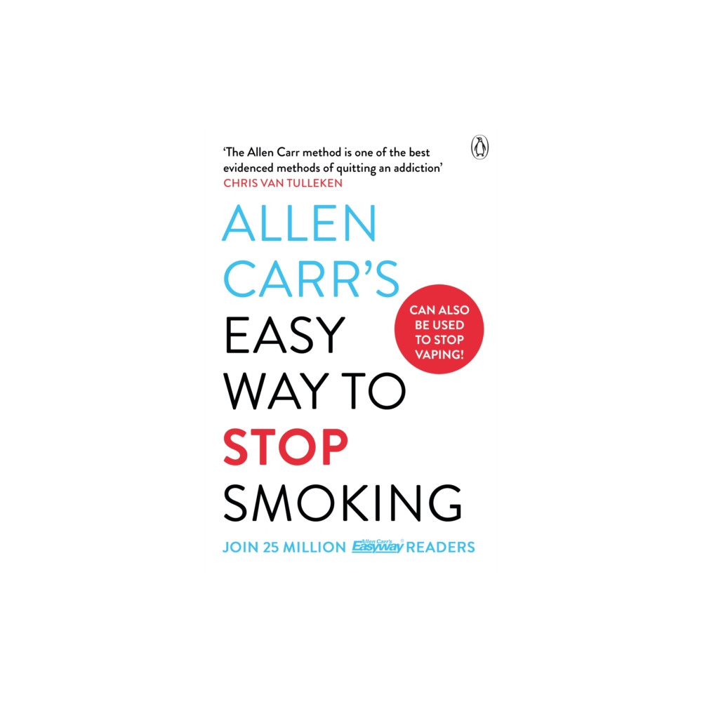 Produktbild för Allen Carr's Easy Way to Stop Smoking (häftad, eng)