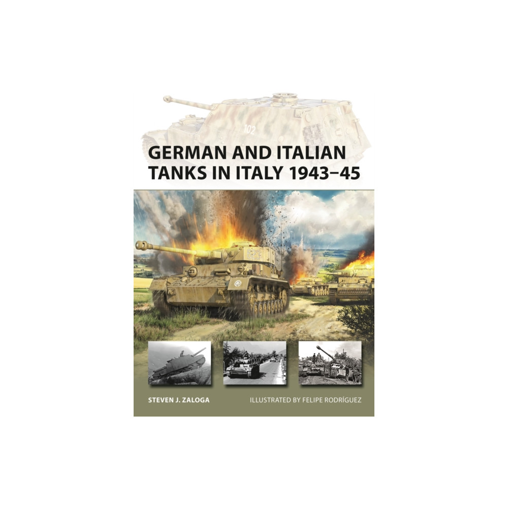Produktbild för German and Italian Tanks in Italy 1943–45 (häftad, eng)