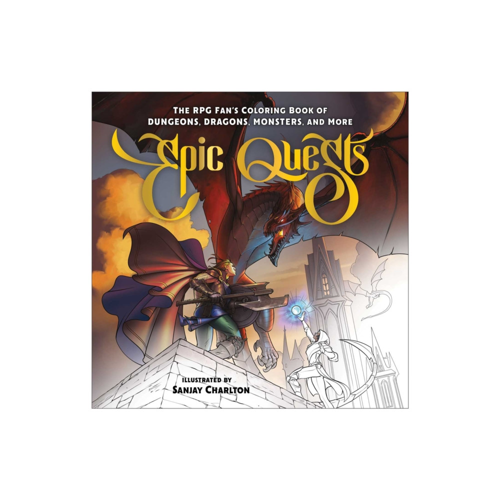 Produktbild för Epic Quests (häftad, eng)