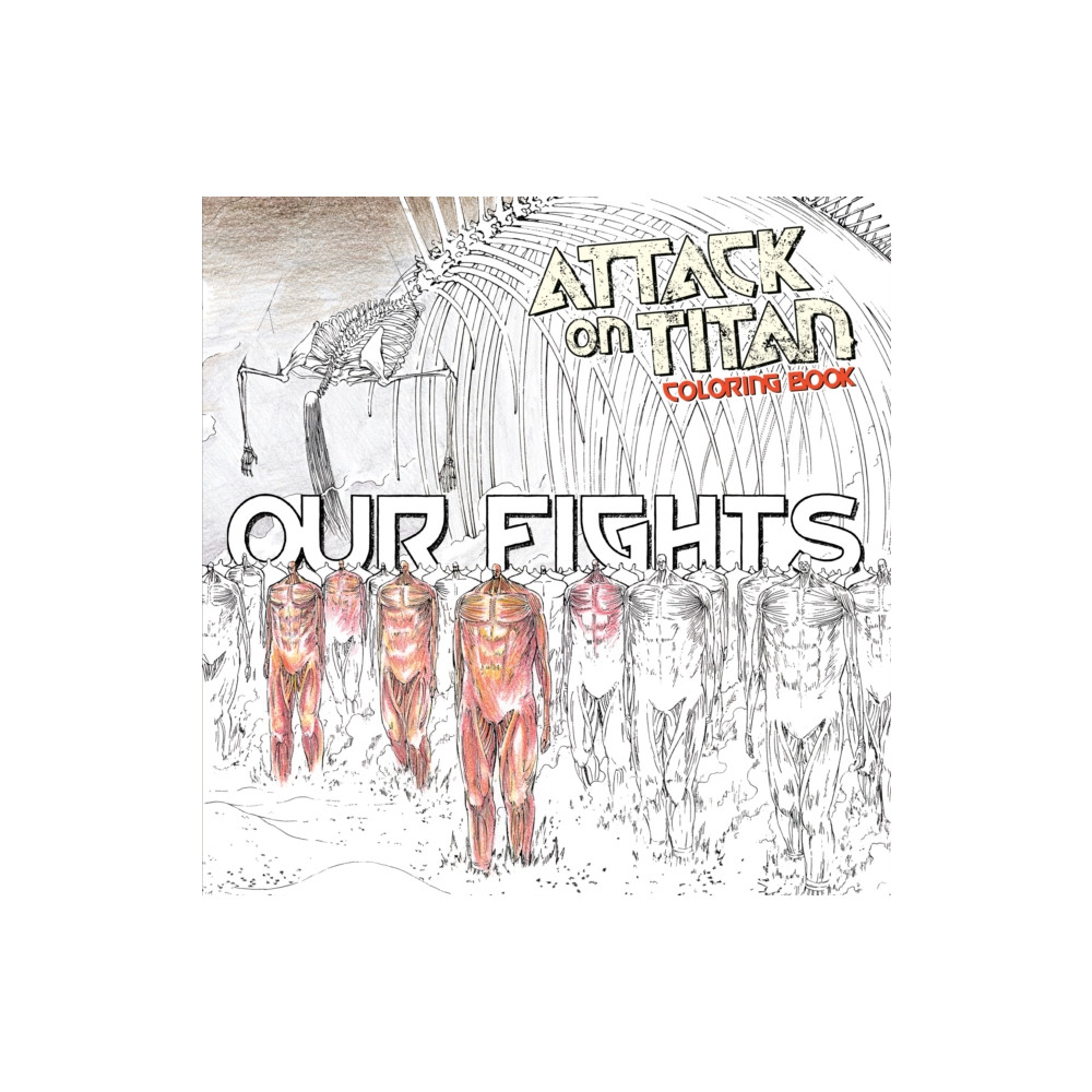Produktbild för Attack on Titan Coloring Book 2: Our Fights (häftad, eng)