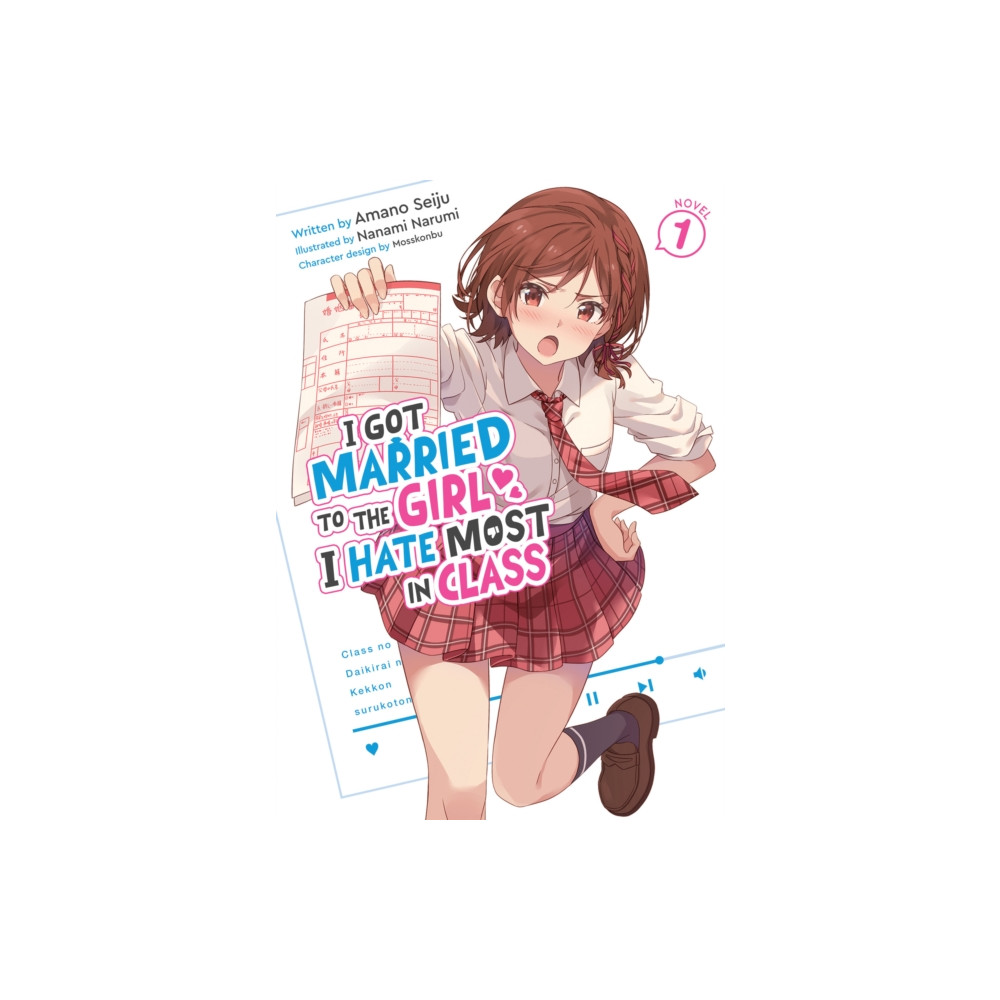 Produktbild för I Got Married to the Girl I Hate Most in Class (Light Novel) Vol. 1 (häftad, eng)