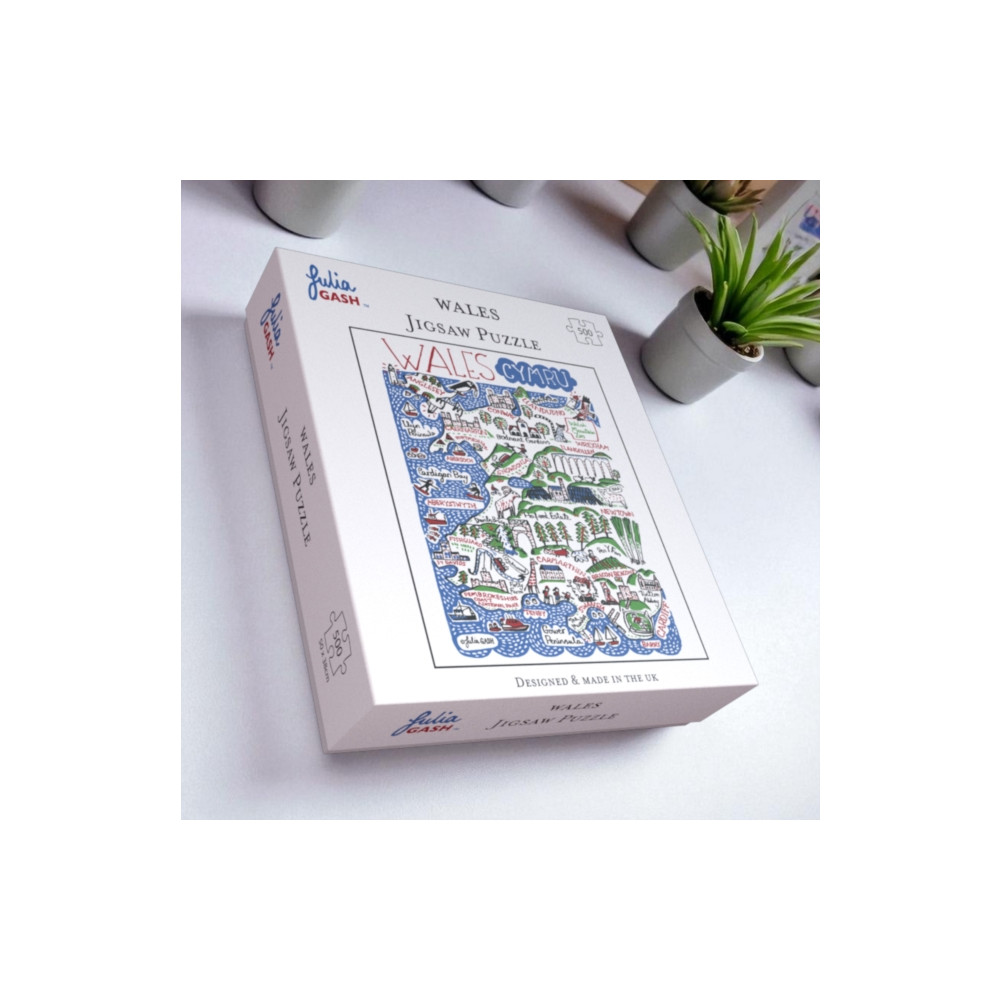 Produktbild för Julia Gash 500 Piece Jigsaw - Wales