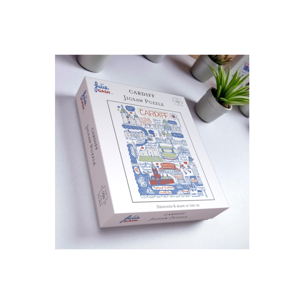 Produktbild för Julia Gash 500 Piece Jigsaw - Cardiff