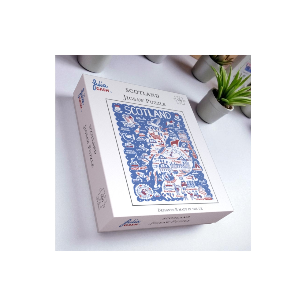 Produktbild för Julia Gash 500 Piece Jigsaw - Scotland