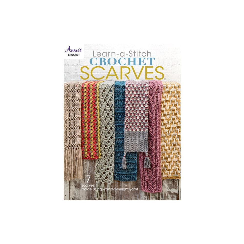 Produktbild för Learn-a-Stitch Crochet Scarves (häftad, eng)