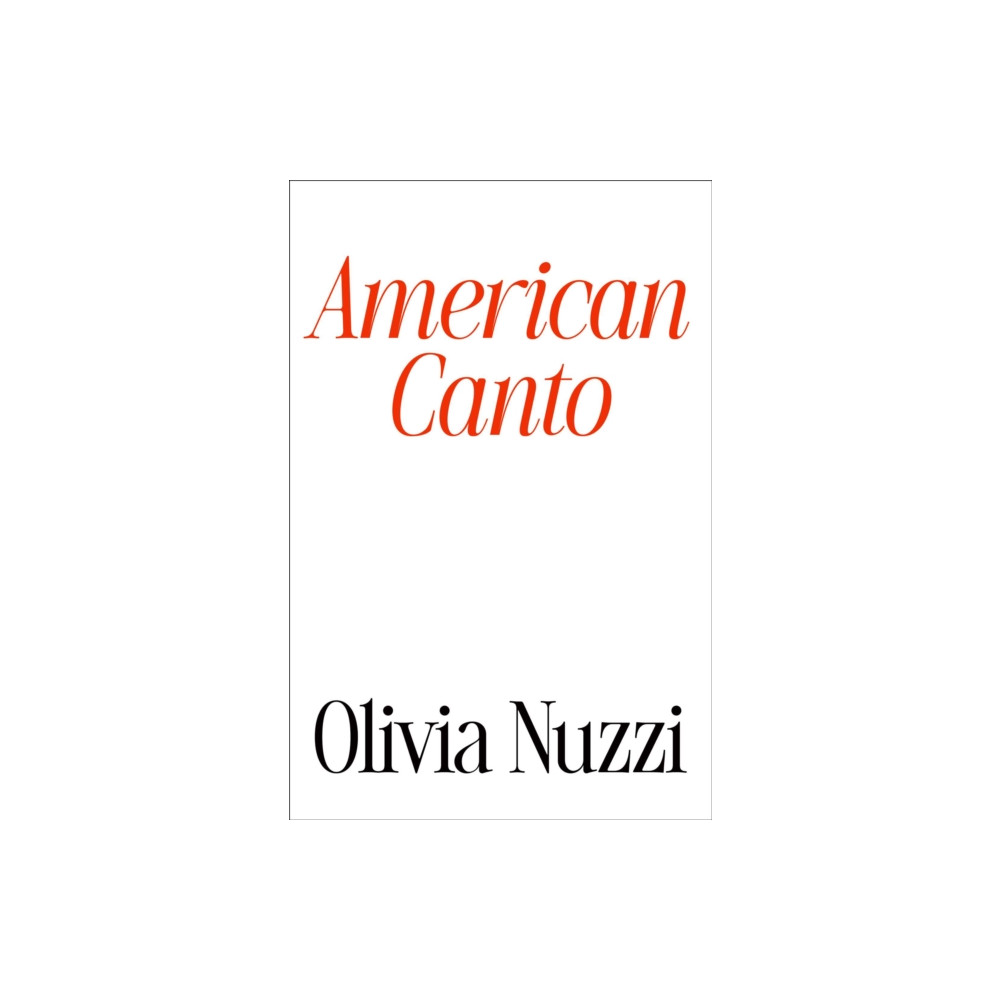 Produktbild för American Canto (inbunden, eng)
