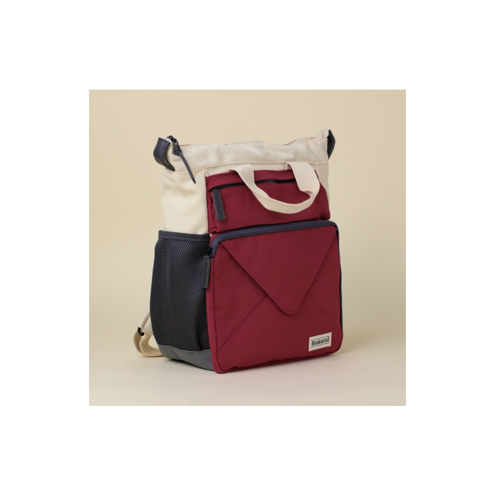 Produktbild för Bookaroo Book (Ruck) Sack - Burgundy