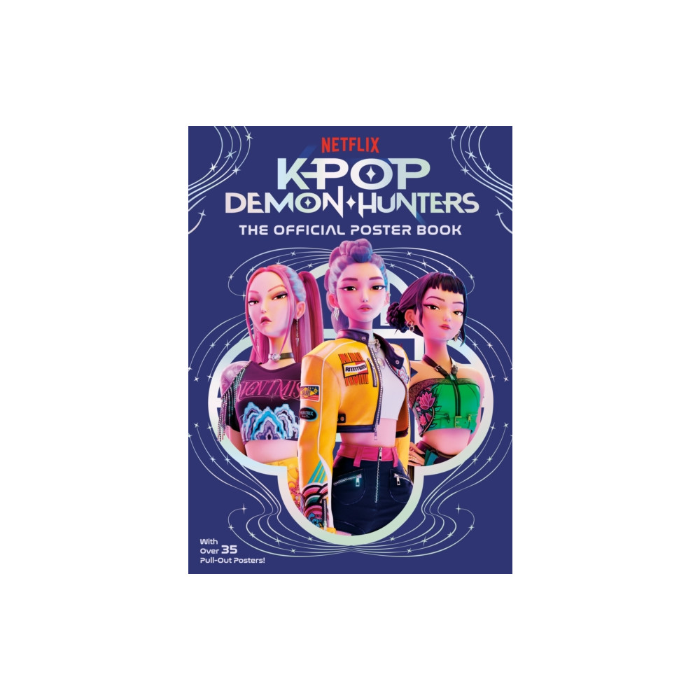 Produktbild för KPop Demon Hunters: The Official Poster Book (häftad, eng)