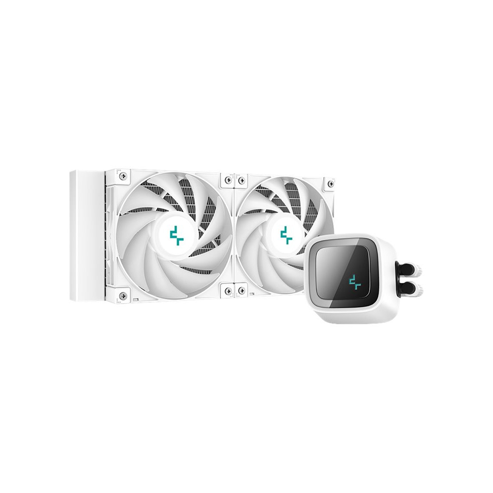 Produktbild för Deepcool LS520 WH - kylsystem med vätska till processorn
