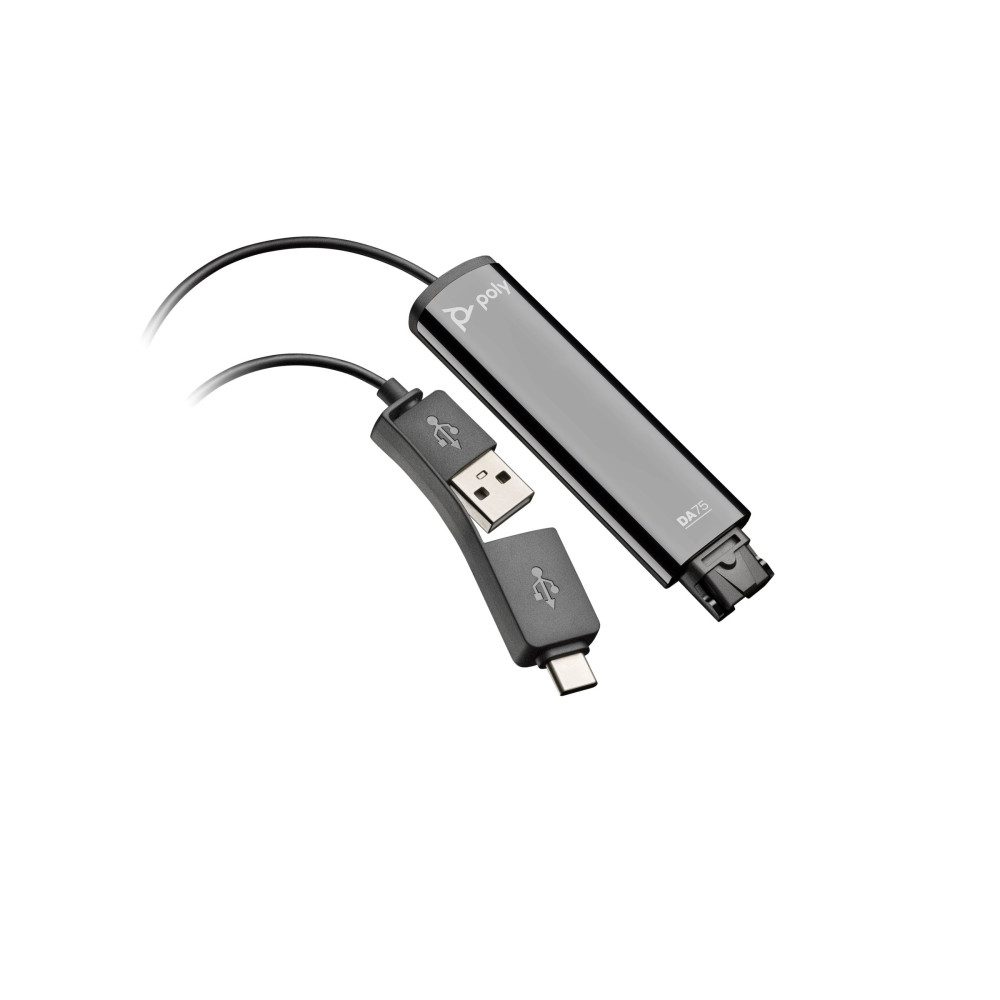 Produktbild för HP Poly DA75 - ljudkort - USB-C / USB-A