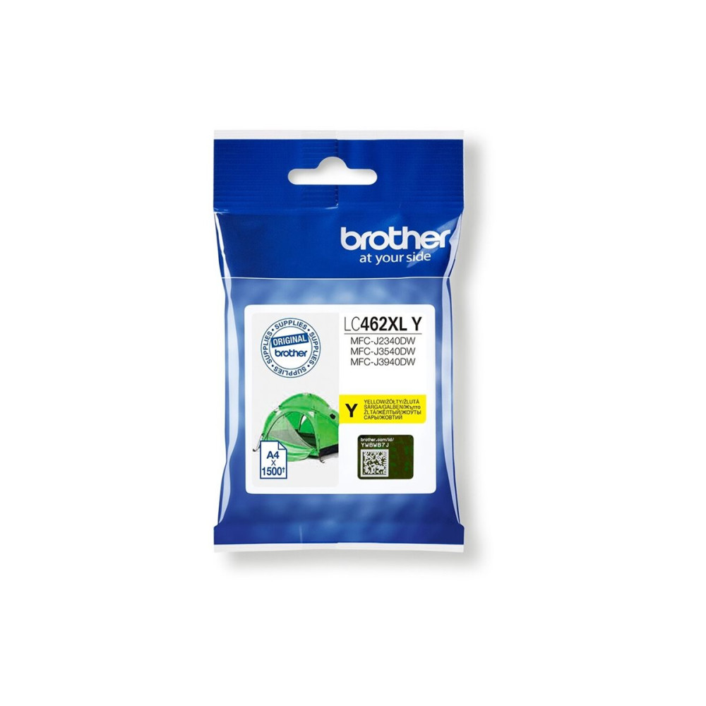 Produktbild för Brother LC462XLY - hög kapacitet - gul - original - bläckpatron