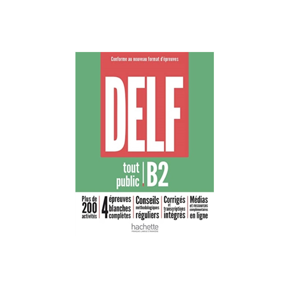 Produktbild för DELF tout public B2 - Nouveau format d'epreuves (häftad, fre)