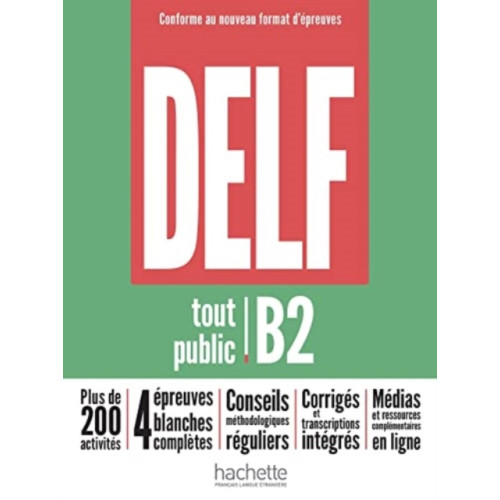 Hachette DELF tout public B2 - Nouveau format d'epreuves (häftad, fre)