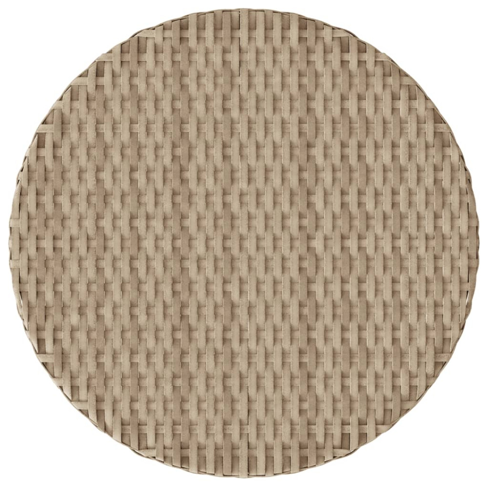 Produktbild för Bistrogrupp med dynor 3 delar mixbeige konstrotting