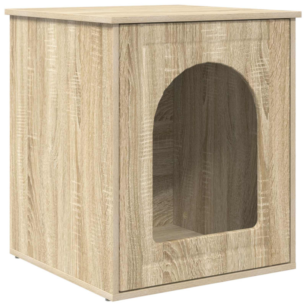 Produktbild för Katt hus Sonoma 53 x 52 x 62 cm Konstruerat trä