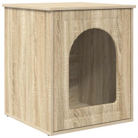 Produktbild för Katt hus Sonoma 53 x 52 x 62 cm Konstruerat trä