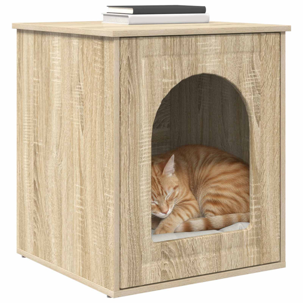Produktbild för Katt hus Sonoma 53 x 52 x 62 cm Konstruerat trä