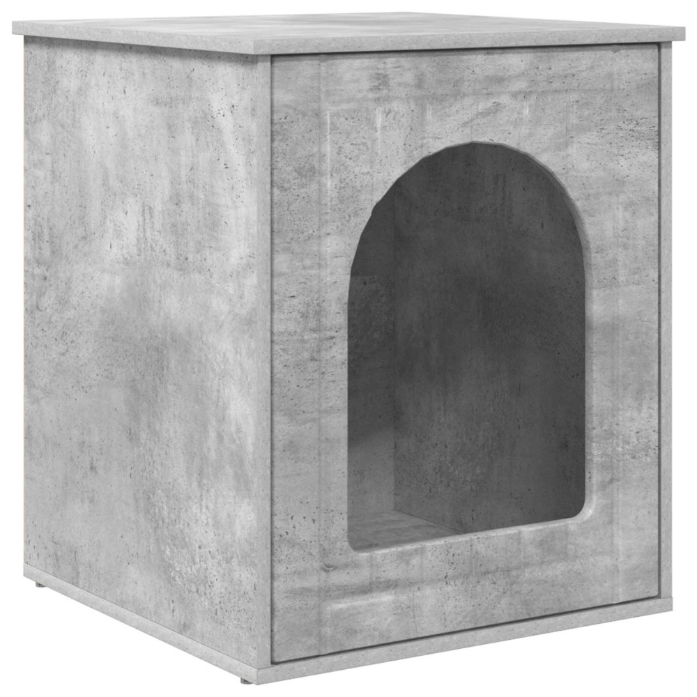 Produktbild för Katt hus Betong 53 x 52 x 62 cm Konstruerat trä