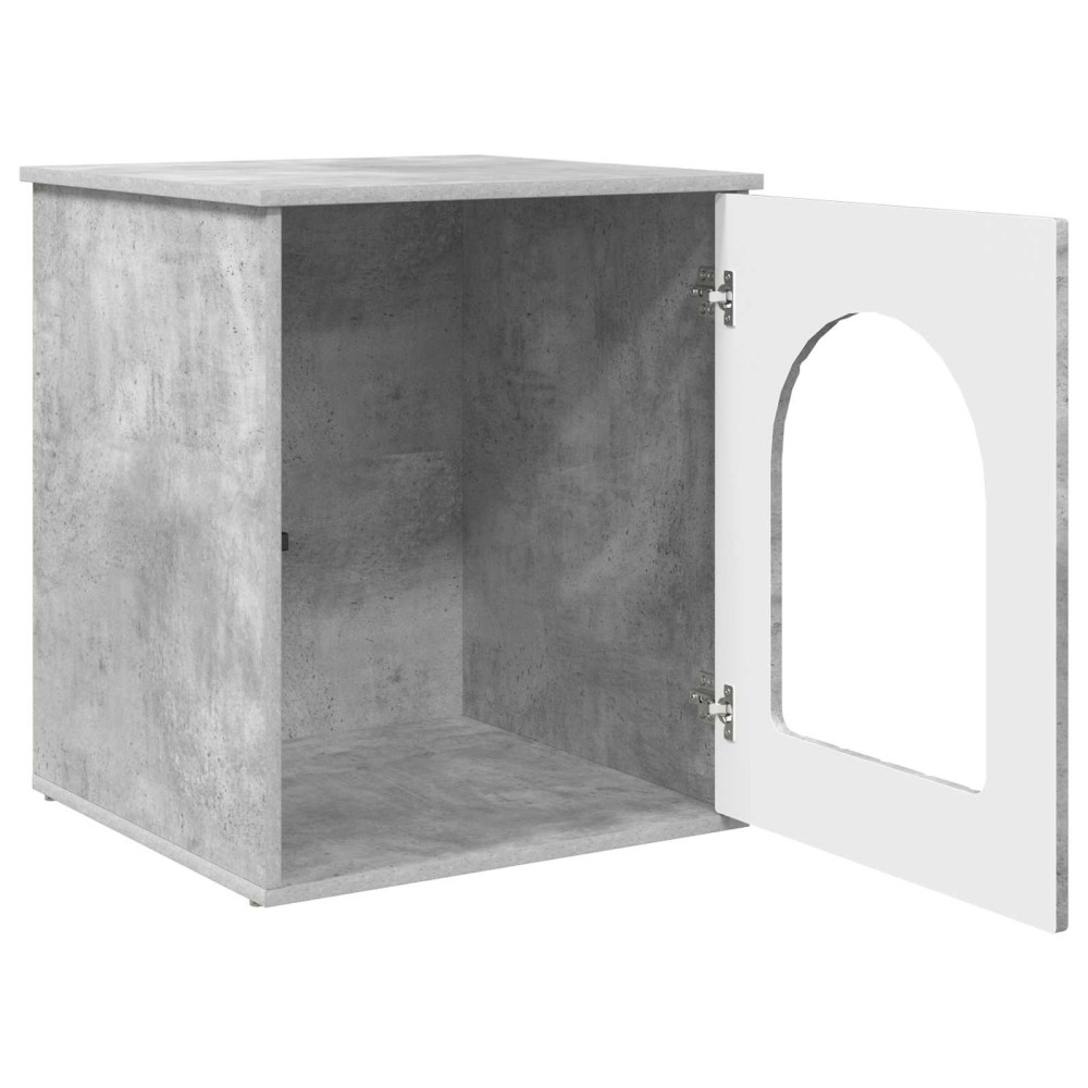 Produktbild för Katt hus Betong 53 x 52 x 62 cm Konstruerat trä