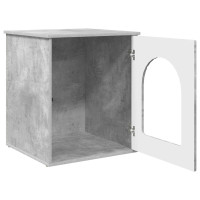 Produktbild för Katt hus Betong 53 x 52 x 62 cm Konstruerat trä