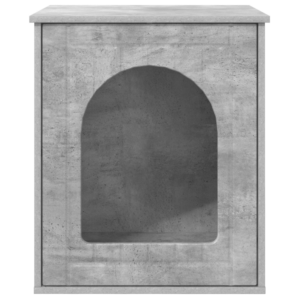 Produktbild för Katt hus Betong 53 x 52 x 62 cm Konstruerat trä