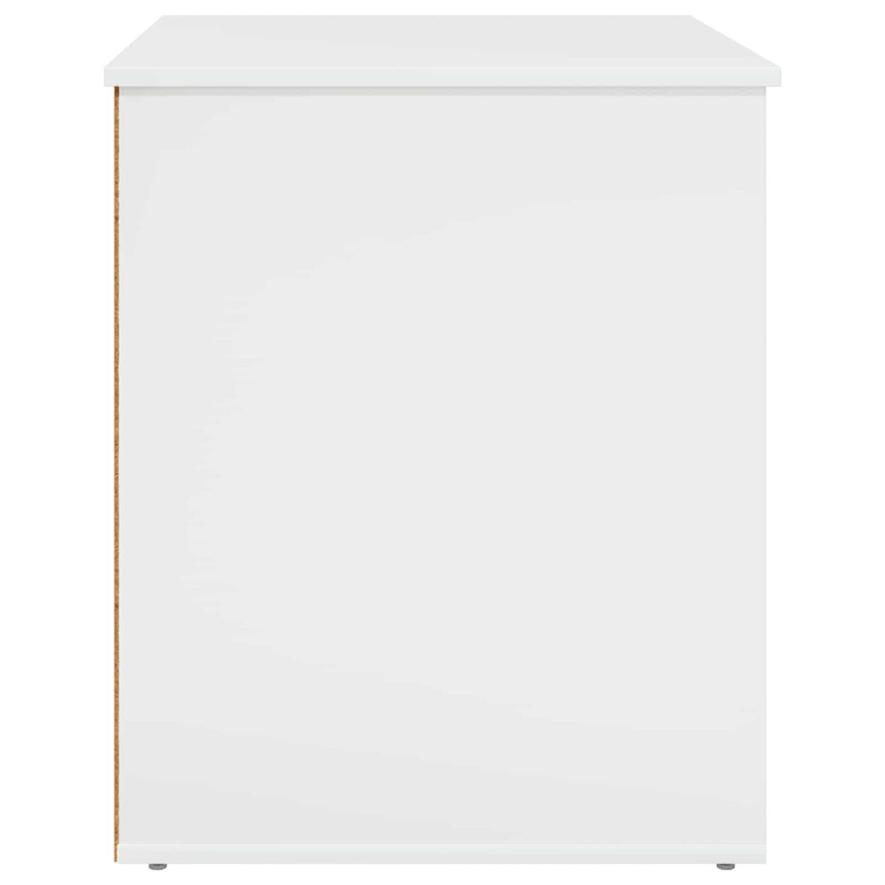 Produktbild för Katt hus Glansig Vit 53 x 52 x 62 cm Konstruerat trä