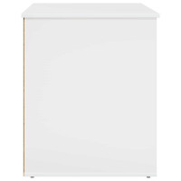 Produktbild för Katt hus Glansig Vit 53 x 52 x 62 cm Konstruerat trä