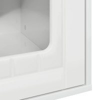 Produktbild för Katt hus Glansig Vit 53 x 52 x 62 cm Konstruerat trä