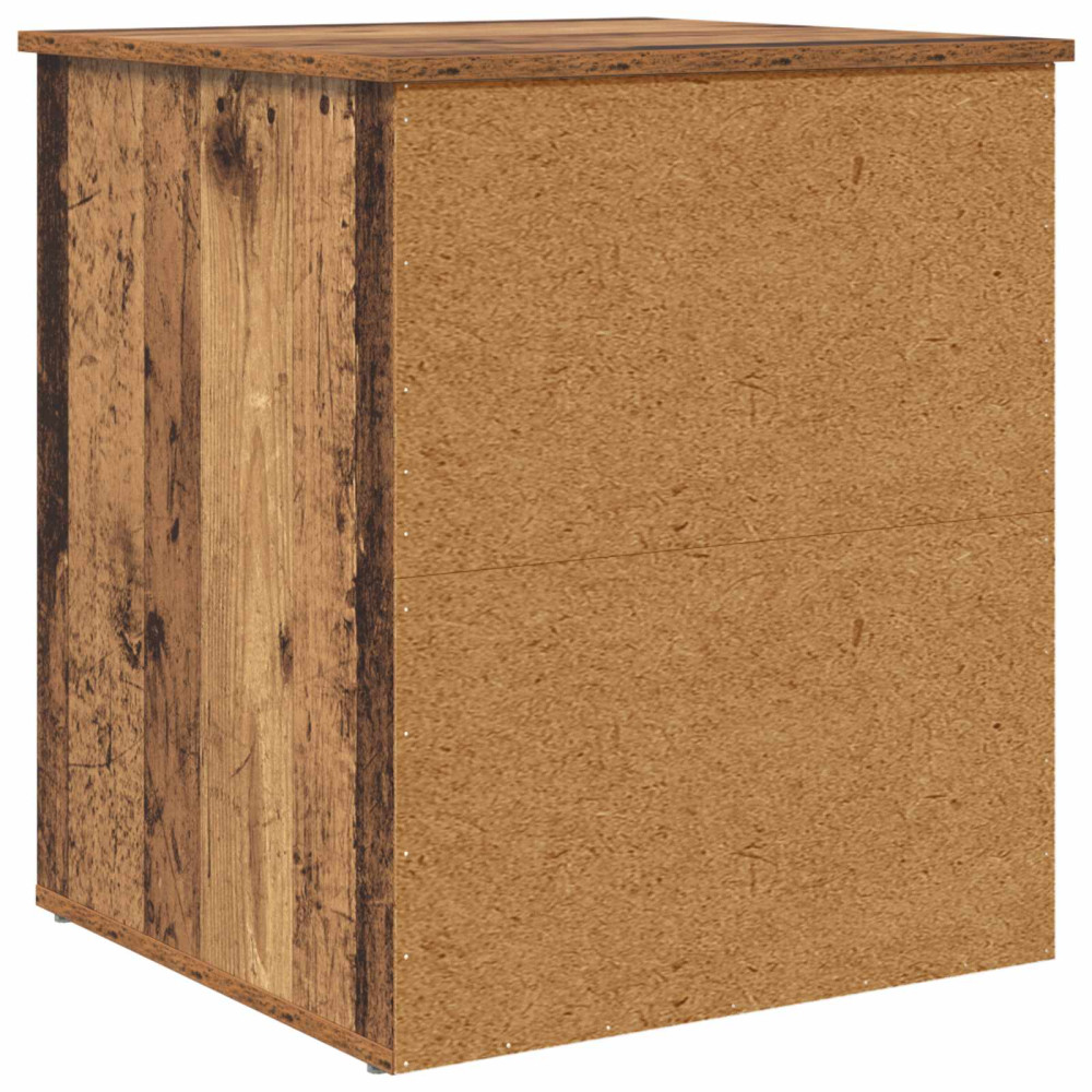 Produktbild för Katt hus Gammalt trä 53 x 52 x 62 cm Konstruerat trä