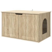 Produktbild för Katt hus Sonoma 85 x 55 x 50,5 cm Konstruerat trä