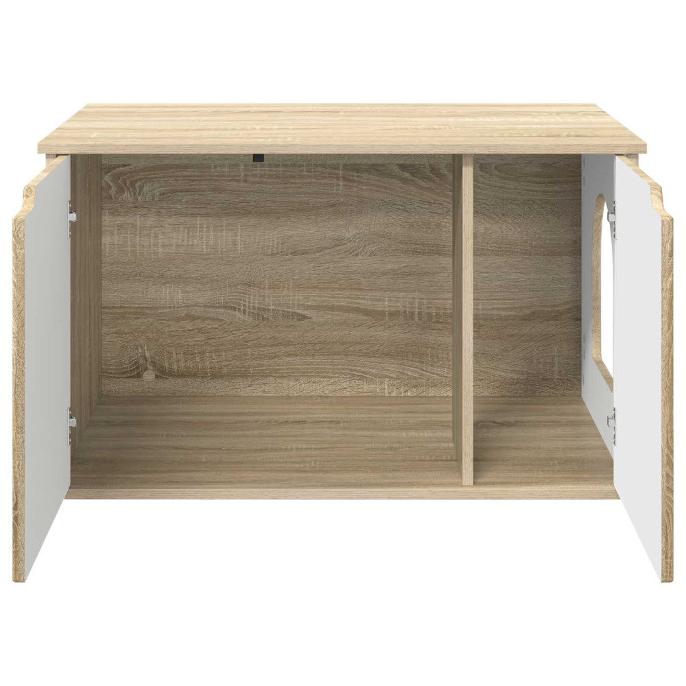 Produktbild för Katt hus Sonoma 85 x 55 x 50,5 cm Konstruerat trä