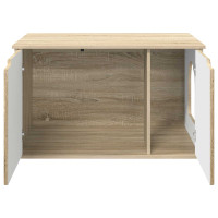 Produktbild för Katt hus Sonoma 85 x 55 x 50,5 cm Konstruerat trä