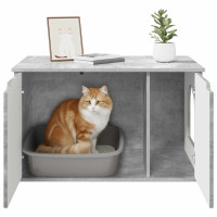 Produktbild för Katt hus Betong 85 x 55 x 50,5 cm Konstruerat trä