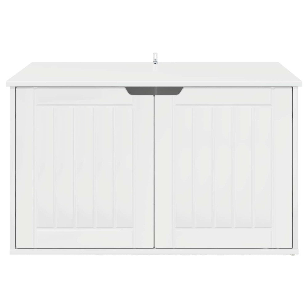 Produktbild för Katt hus Glansig Vit 85 x 55 x 50,5 cm Konstruerat trä