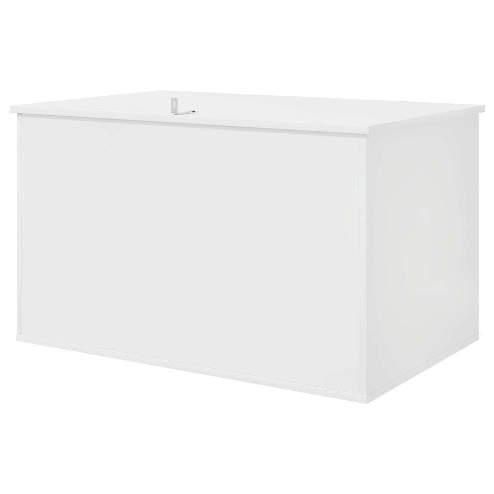 Produktbild för Katt hus Glansig Vit 85 x 55 x 50,5 cm Konstruerat trä