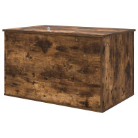 Produktbild för Katt hus Rökt ek 85 x 55 x 50,5 cm Konstruerat trä