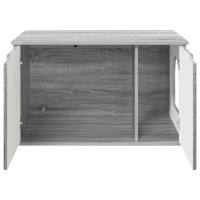 Produktbild för Katt hus Grå Sonoma 85 x 55 x 50,5 cm Konstruerat trä