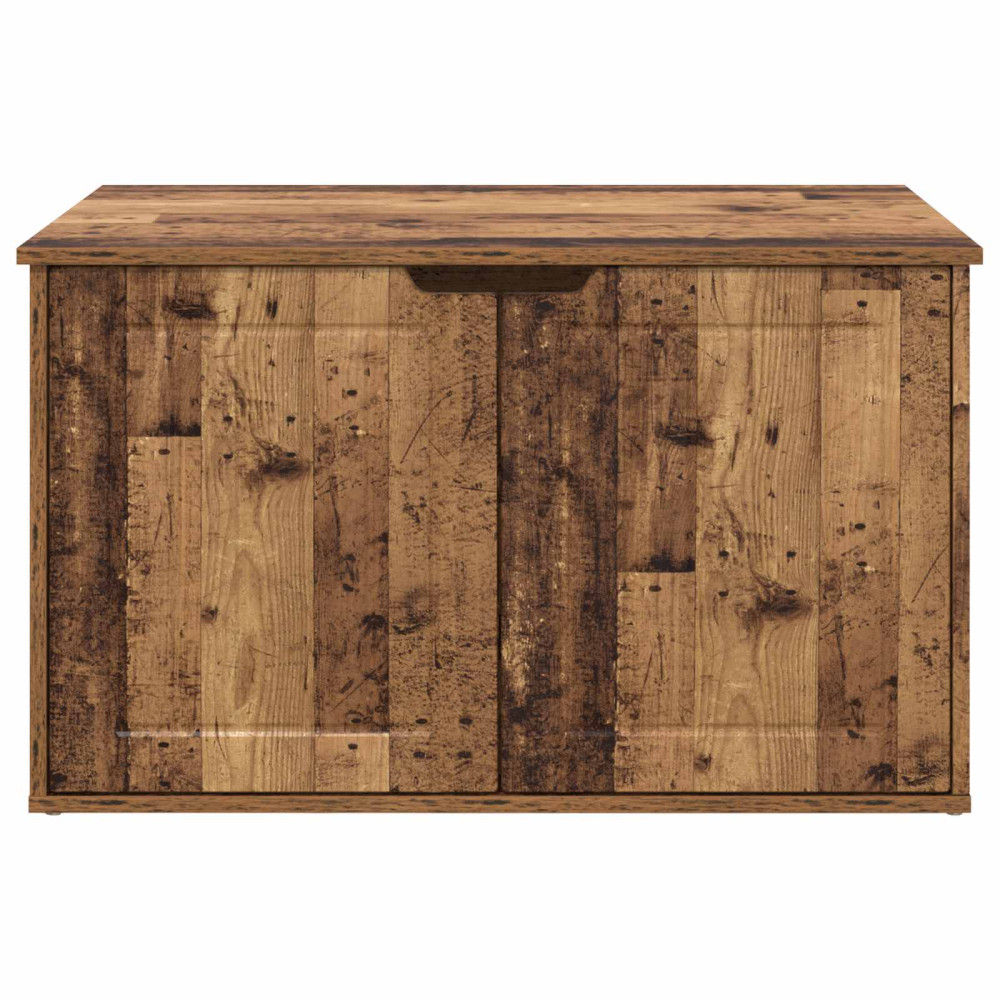 Produktbild för Katt hus Gammalt trä 85 x 55 x 50,5 cm Konstruerat trä