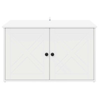 Produktbild för Katt hus Vit 85 x 55 x 50,5 cm Konstruerat trä