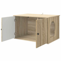 Produktbild för Katt hus Sonoma 85 x 55 x 50,5 cm Konstruerat trä