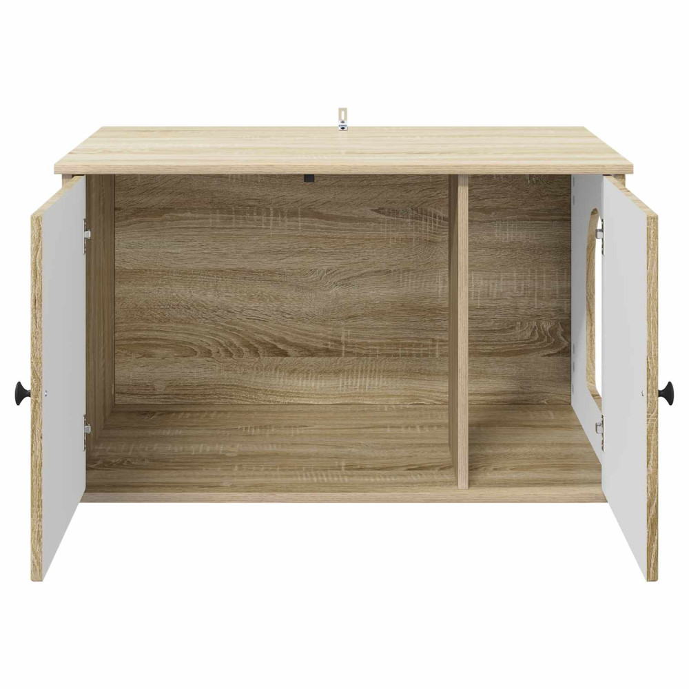 Produktbild för Katt hus Sonoma 85 x 55 x 50,5 cm Konstruerat trä