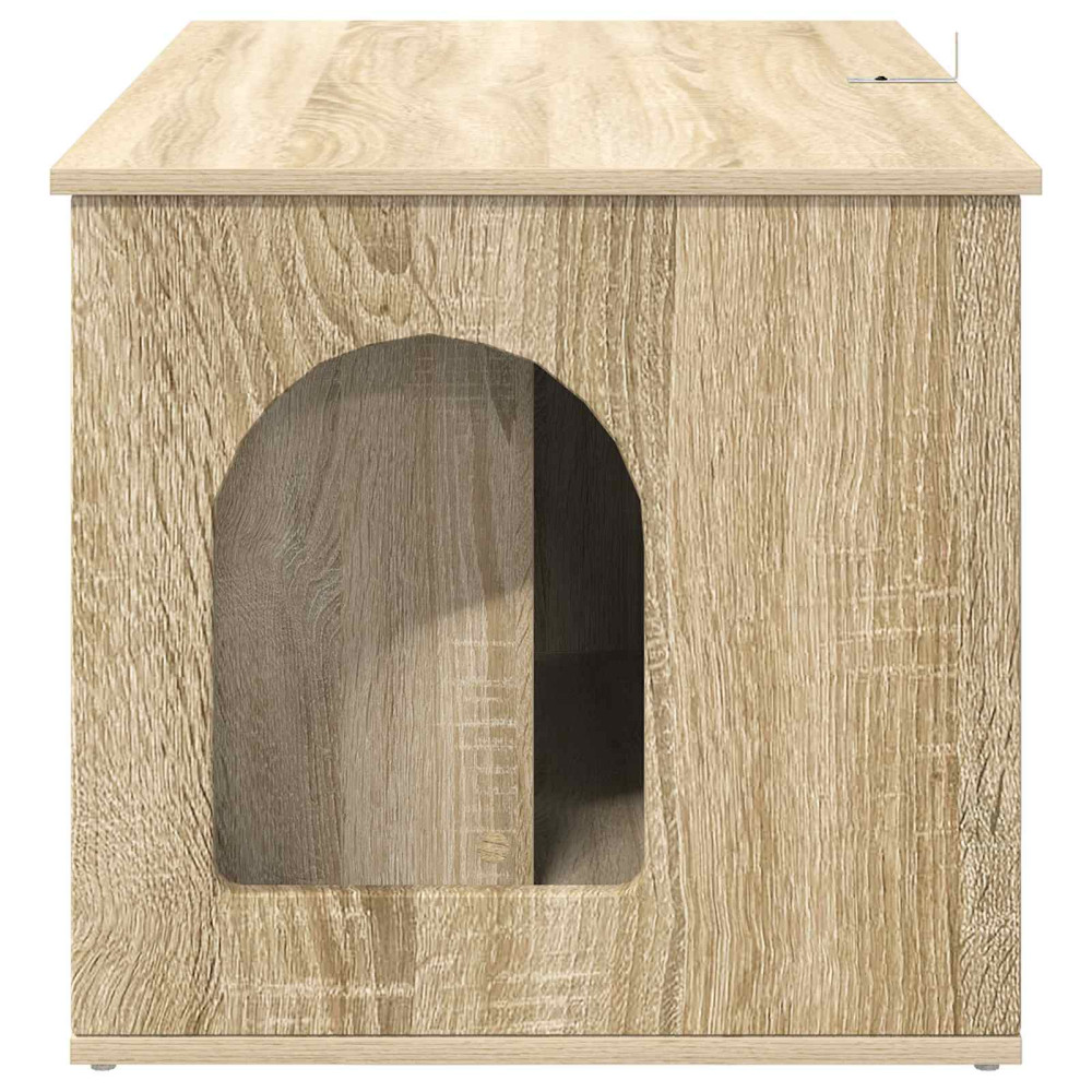Produktbild för Katt hus Sonoma 85 x 55 x 50,5 cm Konstruerat trä
