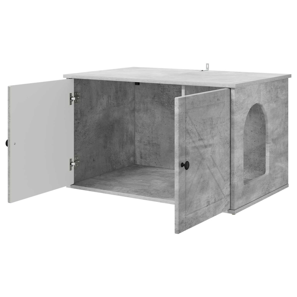 Produktbild för Katt hus Betong 85 x 55 x 50 cm Konstruerat trä