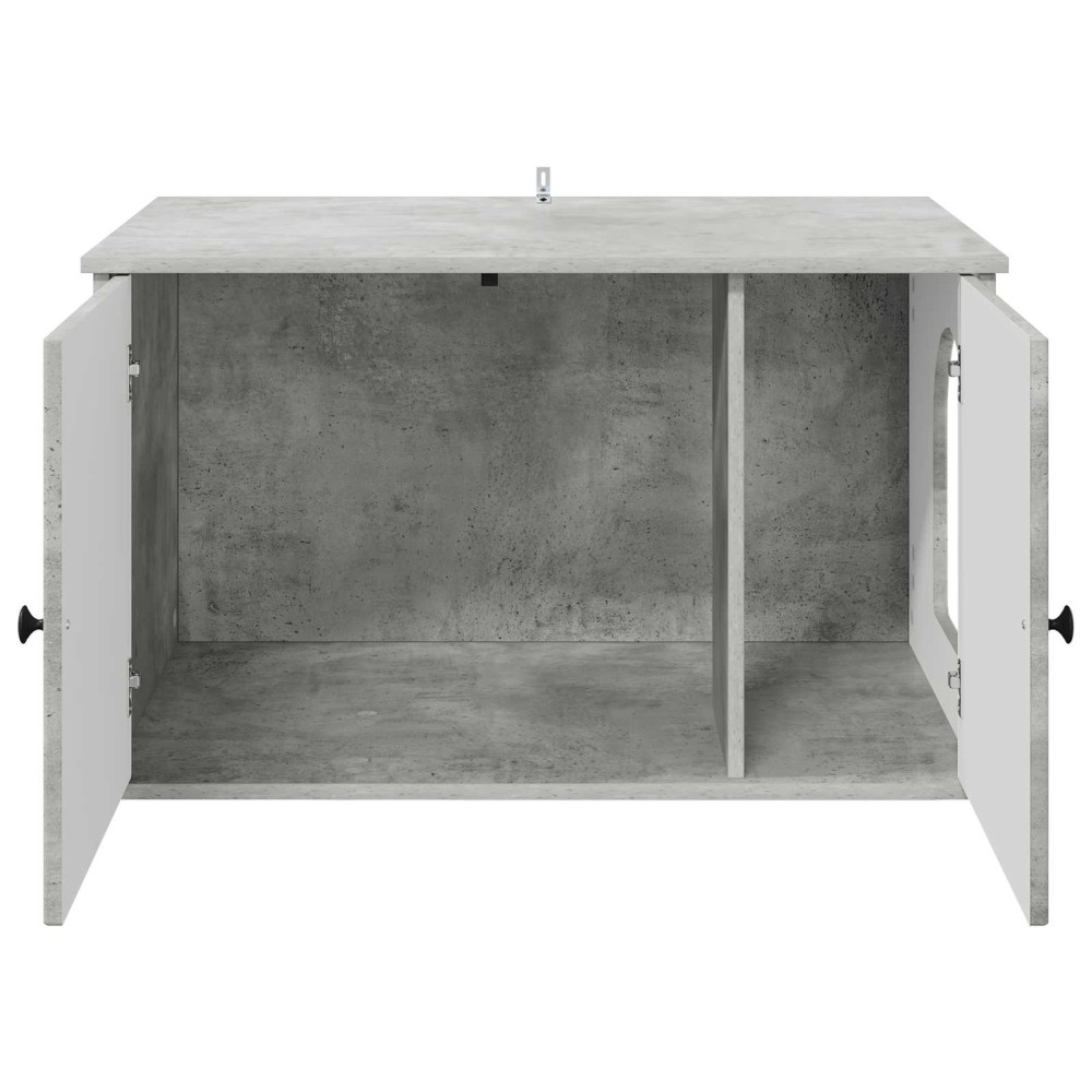 Produktbild för Katt hus Betong 85 x 55 x 50 cm Konstruerat trä