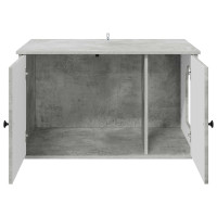 Produktbild för Katt hus Betong 85 x 55 x 50 cm Konstruerat trä