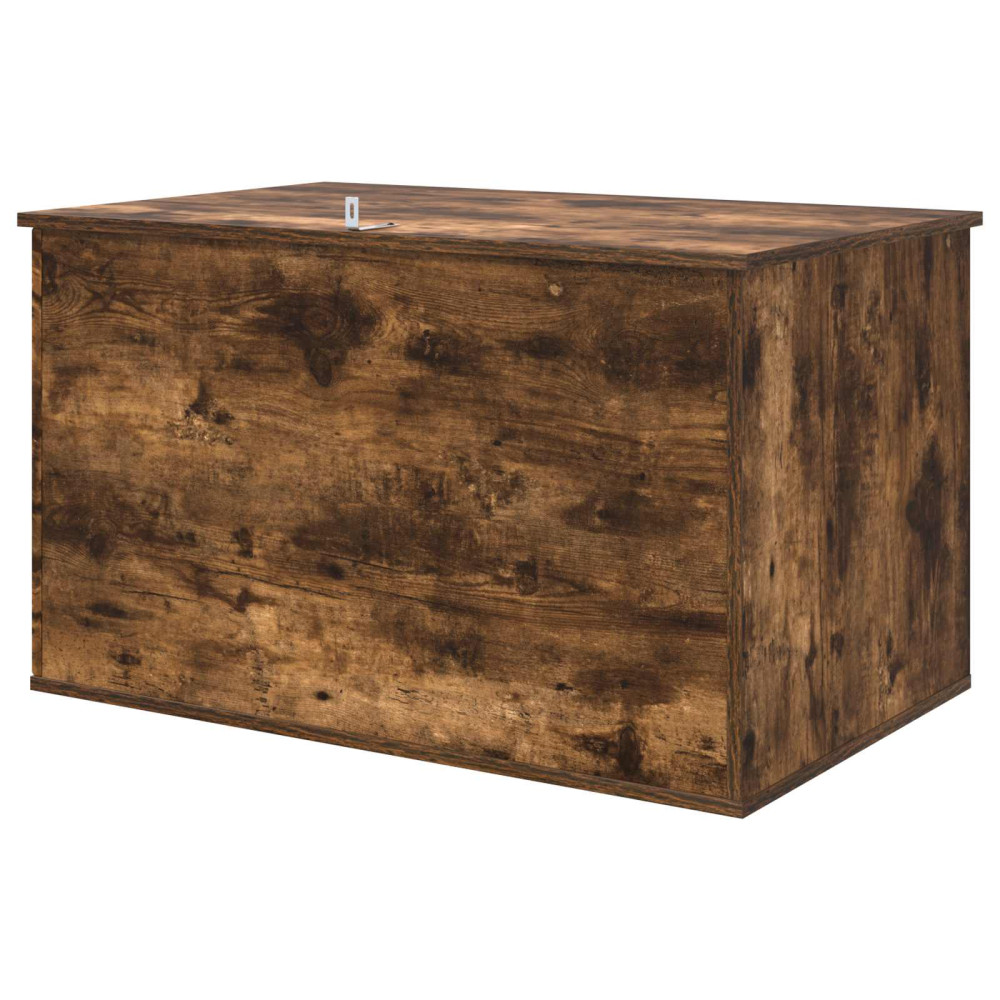 Produktbild för Katt hus Rökt ek 85 x 55 x 50 cm Konstruerat trä