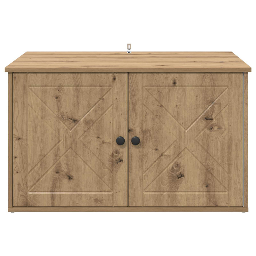 Produktbild för Katt hus Artisan Ek 85 x 55 x 50 cm Konstruerat trä